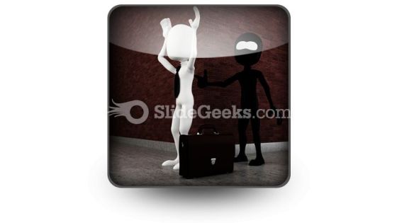 Evil Criminal Robbing PowerPoint Icon S Evil Criminal Robbing PowerPoint Icon S