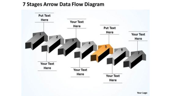 Example Of Parallel Processing 7 Stages Arrow Data Flow Diagram PowerPoint Slides Example Of Parallel Processing 7 Stages Arrow Data Flow Diagram PowerPoint Slides