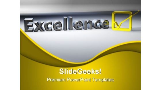 Excellence Metaphor PowerPoint Templates And PowerPoint Backgrounds 0611 Excellence Metaphor PowerPoint Templates And PowerPoint Backgrounds 0611