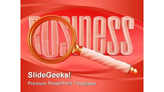 Exploration Business PowerPoint Backgrounds And Templates 0111