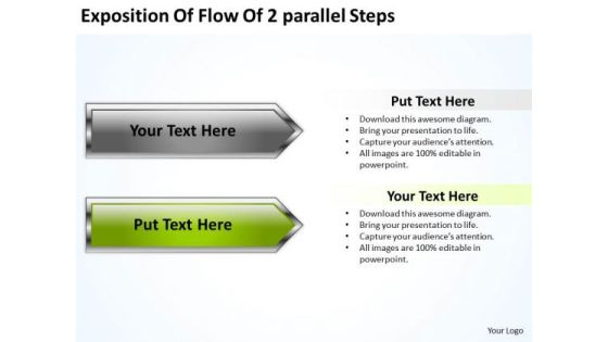 Exposition Of Flow 2 Parallel Steps Ppt Business Plan Outline PowerPoint Templates Exposition Of Flow 2 Parallel Steps Ppt Business Plan Outline PowerPoint Templates