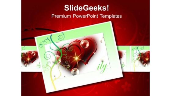 Express Your Love Theme PowerPoint Templates Ppt Backgrounds For Slides 0613