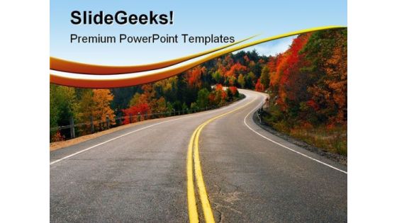 Fall Highway Nature PowerPoint Themes And PowerPoint Slides 0511 Fall Highway Nature PowerPoint Themes And PowerPoint Slides 0511