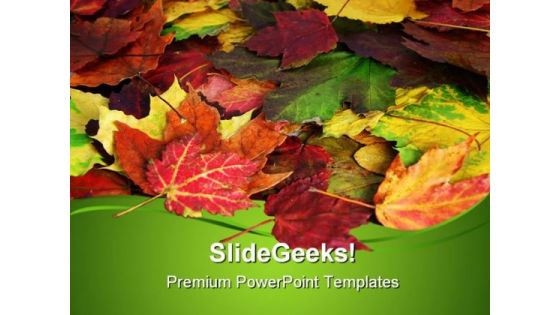 Fall Leaves Nature PowerPoint Themes And PowerPoint Slides 0511 Fall Leaves Nature PowerPoint Themes And PowerPoint Slides 0511