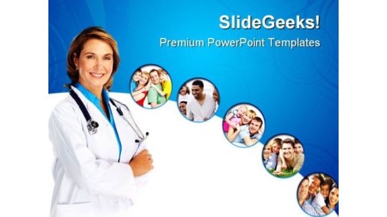 Family Doctor Medical PowerPoint Templates And PowerPoint Backgrounds 0311 Family Doctor Medical PowerPoint Templates And PowerPoint Backgrounds 0311