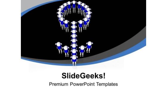 Female Community Is Most Respected PowerPoint Templates Ppt Backgrounds For Slides 0713