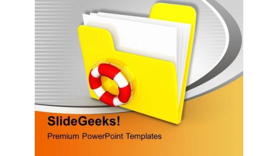 Files Folder And Lifebuoy Computer PowerPoint Templates Ppt Backgrounds For Slides 1212 Files Folder And Lifebuoy Computer PowerPoint Templates Ppt Backgrounds For Slides 1212
