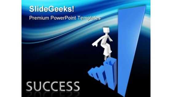 Financial Growth Success PowerPoint Templates And PowerPoint Backgrounds 0411