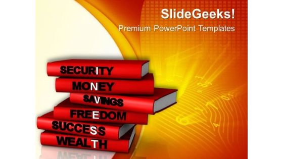 Financial Investment Concept On Stack Of Books PowerPoint Templates Ppt Backgrounds For Slides 0513 Financial Investment Concept On Stack Of Books PowerPoint Templates Ppt Backgrounds For Slides 0513