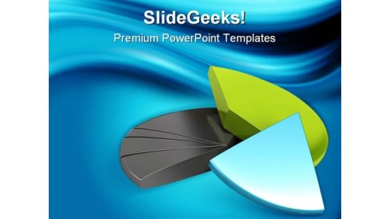 Financial Pie Chart Business PowerPoint Templates And PowerPoint Backgrounds 0411 Financial Pie Chart Business PowerPoint Templates And PowerPoint Backgrounds 0411