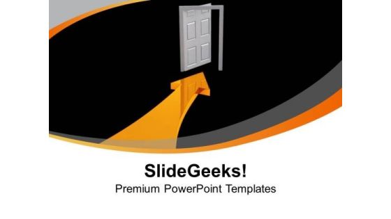 Find A Path To Open Door Of Success PowerPoint Templates Ppt Backgrounds For Slides 0413 Find A Path To Open Door Of Success PowerPoint Templates Ppt Backgrounds For Slides 0413