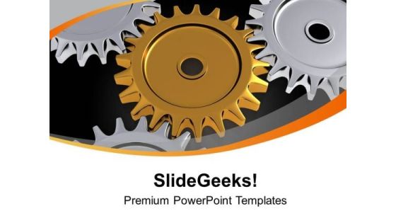 Find Right Central Gear For Process Control PowerPoint Templates Ppt Backgrounds For Slides 0713