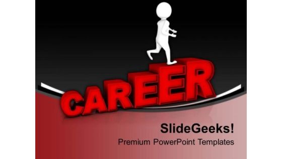 Find Right Path For Career PowerPoint Templates Ppt Backgrounds For Slides 0713 Find Right Path For Career PowerPoint Templates Ppt Backgrounds For Slides 0713