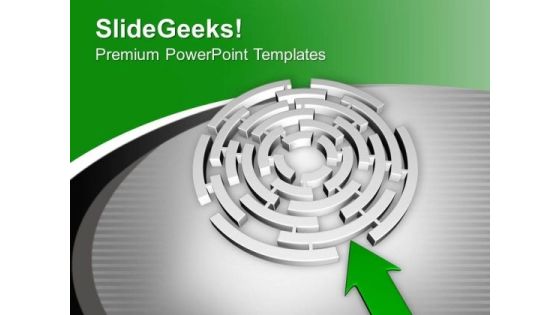 Find The Right Path Of Success In Business PowerPoint Templates Ppt Backgrounds For Slides 0413