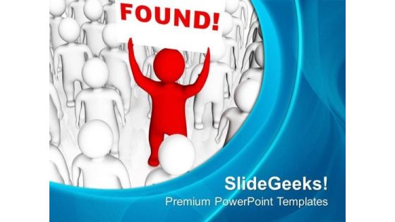 Find The Right Person For Business PowerPoint Templates Ppt Backgrounds For Slides 0513 Find The Right Person For Business PowerPoint Templates Ppt Backgrounds For Slides 0513