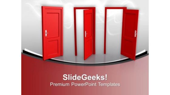 Find The Right Way Of Business PowerPoint Templates Ppt Backgrounds For Slides 0713