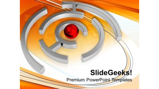 Find The Right Way To Get Target PowerPoint Templates Ppt Backgrounds For Slides 0613
