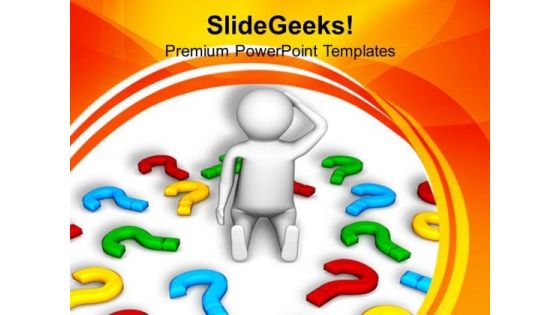 Finding All Answers Is Difficult PowerPoint Templates Ppt Backgrounds For Slides 0713 Finding All Answers Is Difficult PowerPoint Templates Ppt Backgrounds For Slides 0713