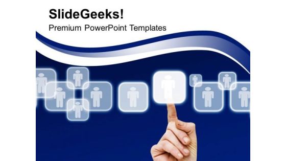 Finger Pushing Button On Touch Screen PowerPoint Templates Ppt Backgrounds For Slides 0113 Finger Pushing Button On Touch Screen PowerPoint Templates Ppt Backgrounds For Slides 0113