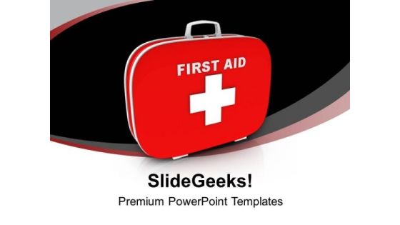 First Aid And Safety Box PowerPoint Templates Ppt Backgrounds For Slides 0613 First Aid And Safety Box PowerPoint Templates Ppt Backgrounds For Slides 0613