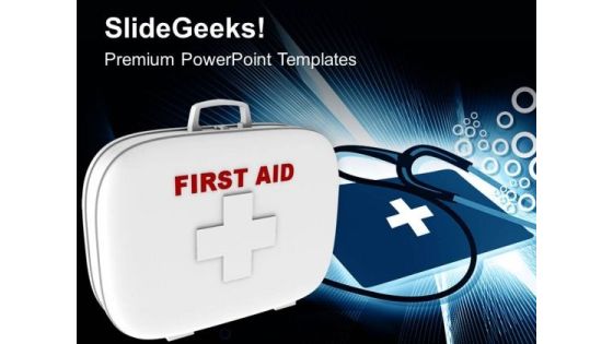 First Aid Box Medical Symbol PowerPoint Templates Ppt Backgrounds For Slides 0513 First Aid Box Medical Symbol PowerPoint Templates Ppt Backgrounds For Slides 0513