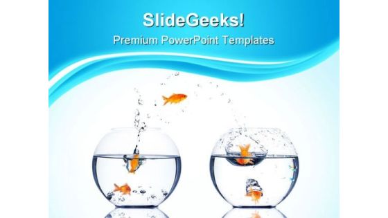 Fish Runs Away Animals PowerPoint Templates And PowerPoint Backgrounds 0711 Fish Runs Away Animals PowerPoint Templates And PowerPoint Backgrounds 0711