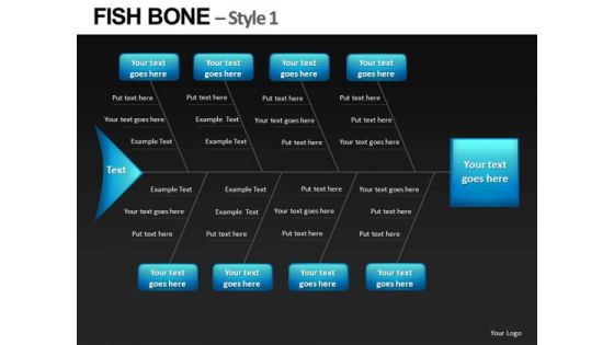 Fishbone Diagram PowerPoint Slides Fishbone Diagram PowerPoint Slides