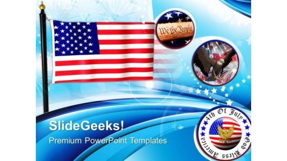 Flag Of United States Freedom American PowerPoint Templates And PowerPoint Themes 0612 Flag Of United States Freedom American PowerPoint Templates And PowerPoint Themes 0612