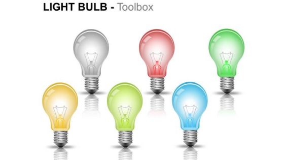Flament Glass Light Bulb PowerPoint Slides And Ppt Diagram Templates