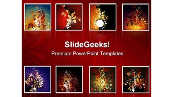 Floral Frame Design PowerPoint Themes And PowerPoint Slides 0411 Floral Frame Design PowerPoint Themes And PowerPoint Slides 0411