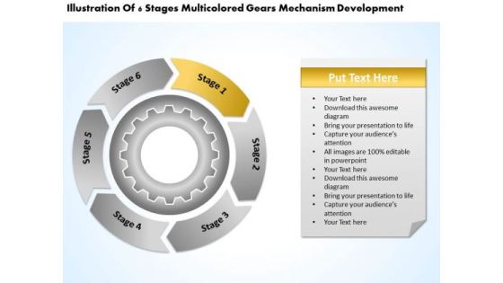 Flow Chart With Gears Consulting Business Plan Template PowerPoint Templates Flow Chart With Gears Consulting Business Plan Template PowerPoint Templates