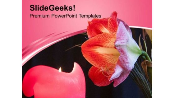 Flower Abstract Beauty Of Nature PowerPoint Templates Ppt Backgrounds For Slides 0513