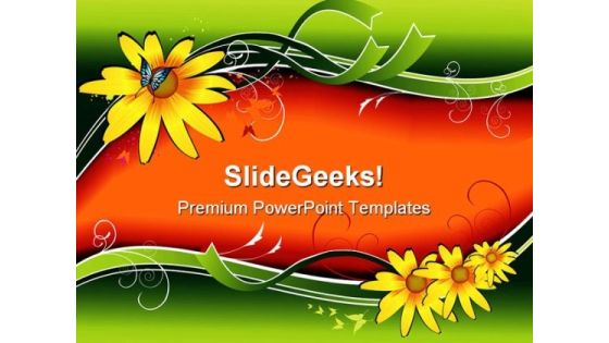 Flower Abstract Beauty PowerPoint Themes And PowerPoint Slides 0511 Flower Abstract Beauty PowerPoint Themes And PowerPoint Slides 0511