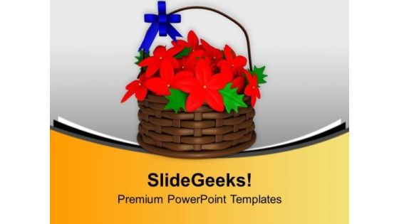 Flowers Are Symbol Of Luck And Happiness PowerPoint Templates Ppt Backgrounds For Slides 0513 Flowers Are Symbol Of Luck And Happiness PowerPoint Templates Ppt Backgrounds For Slides 0513