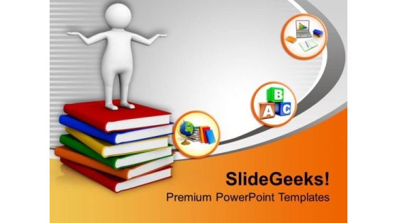 Focus On Learning Higher Education PowerPoint Templates Ppt Backgrounds For Slides 0513