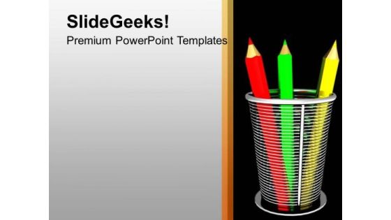 Focus On Writing Skills PowerPoint Templates Ppt Backgrounds For Slides 0513