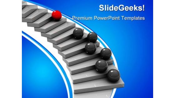 Follow Leader Business PowerPoint Templates And PowerPoint Backgrounds 0511 Follow Leader Business PowerPoint Templates And PowerPoint Backgrounds 0511