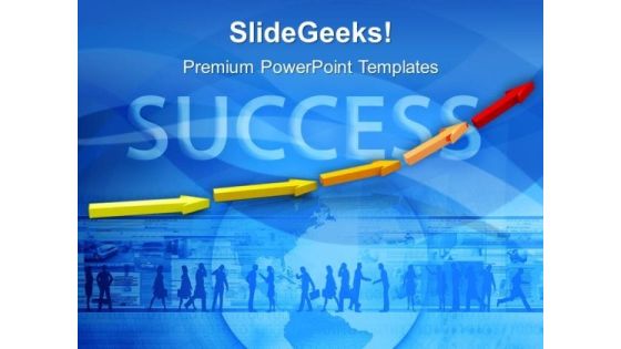 Follow The Success Business PowerPoint Templates Ppt Backgrounds For Slides 0513 Follow The Success Business PowerPoint Templates Ppt Backgrounds For Slides 0513