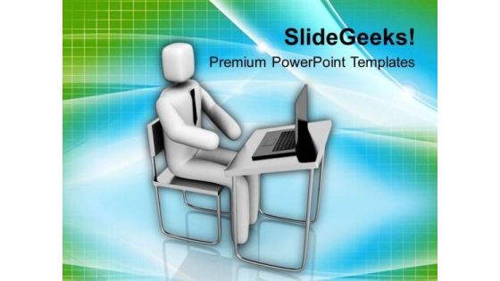 Follow The Technology For Better Business PowerPoint Templates Ppt Backgrounds For Slides 0613 Follow The Technology For Better Business PowerPoint Templates Ppt Backgrounds For Slides 0613