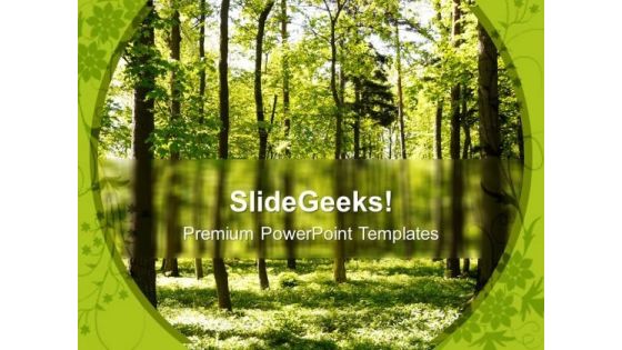 Forest Path Way Nature PowerPoint Templates Ppt Backgrounds For Slides 0213 Forest Path Way Nature PowerPoint Templates Ppt Backgrounds For Slides 0213