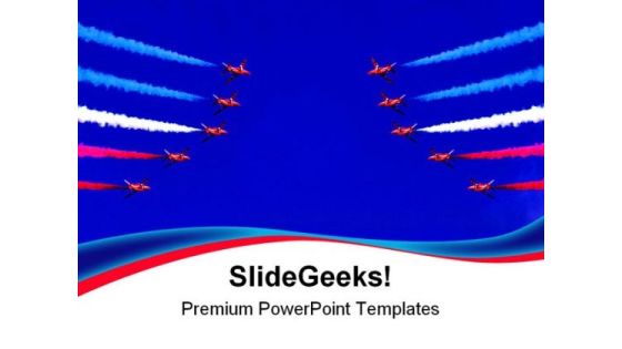 Formation Flight Americana PowerPoint Templates And PowerPoint Backgrounds 0711 Formation Flight Americana PowerPoint Templates And PowerPoint Backgrounds 0711