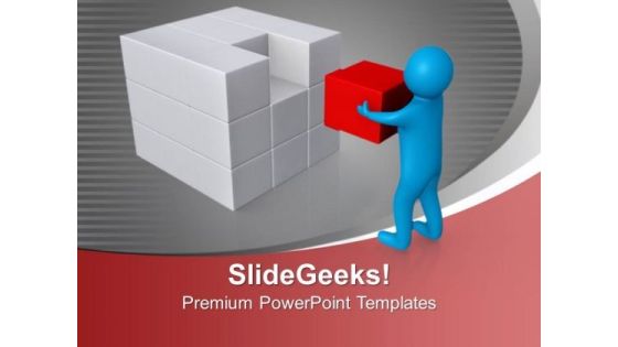Found The Solution Business PowerPoint Templates Ppt Backgrounds For Slides 0213