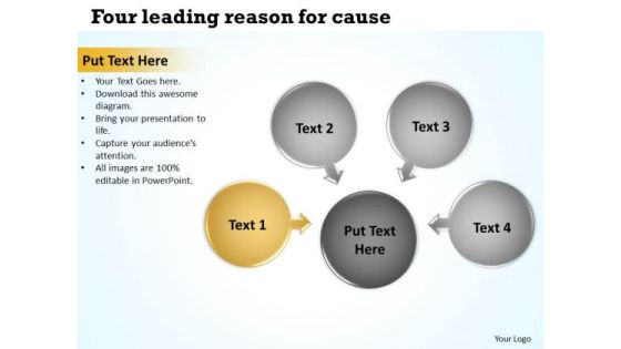 Four Leading Reason For Cause Ppt Circular Flow Motion Process PowerPoint Templates Four Leading Reason For Cause Ppt Circular Flow Motion Process PowerPoint Templates