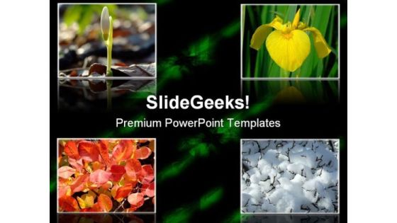 Four Seasons Nature PowerPoint Templates And PowerPoint Backgrounds 0611