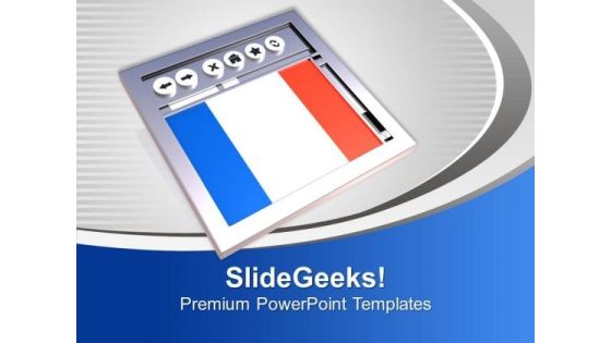 France Website Internet PowerPoint Templates Ppt Backgrounds For Slides 0213 France Website Internet PowerPoint Templates Ppt Backgrounds For Slides 0213