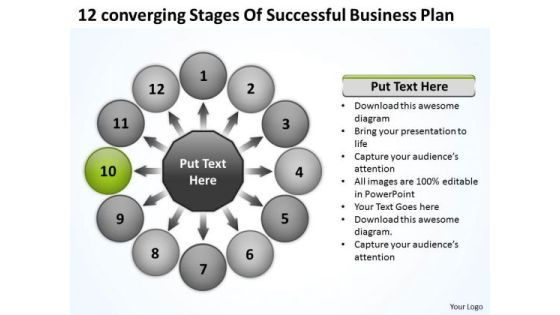 Free Business PowerPoint Templates Plan Circular Flow Process Free Business PowerPoint Templates Plan Circular Flow Process