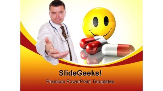 Friendly Doctor Medical PowerPoint Backgrounds And Templates 0111 Friendly Doctor Medical PowerPoint Backgrounds And Templates 0111