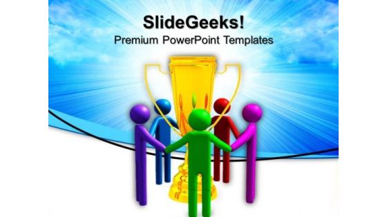 Full Spectrum Trophy Team People PowerPoint Templates And PowerPoint Themes 0812 Full Spectrum Trophy Team People PowerPoint Templates And PowerPoint Themes 0812