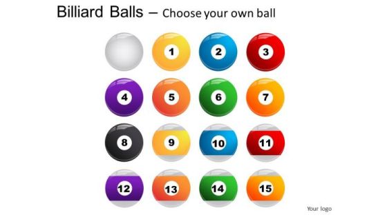 Gamble Billiard Balls PowerPoint Slides And Ppt Diagram Templates Gamble Billiard Balls PowerPoint Slides And Ppt Diagram Templates