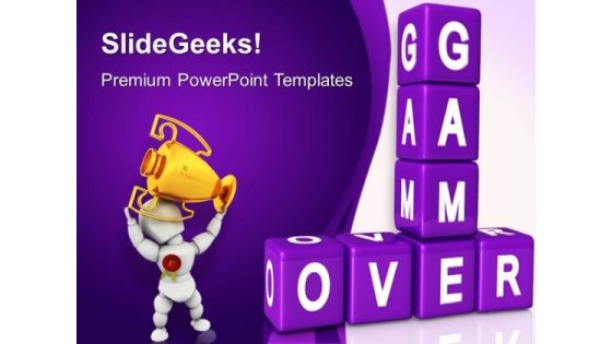 Game Over01 Success PowerPoint Templates And PowerPoint Themes 0412 Game Over01 Success PowerPoint Templates And PowerPoint Themes 0412